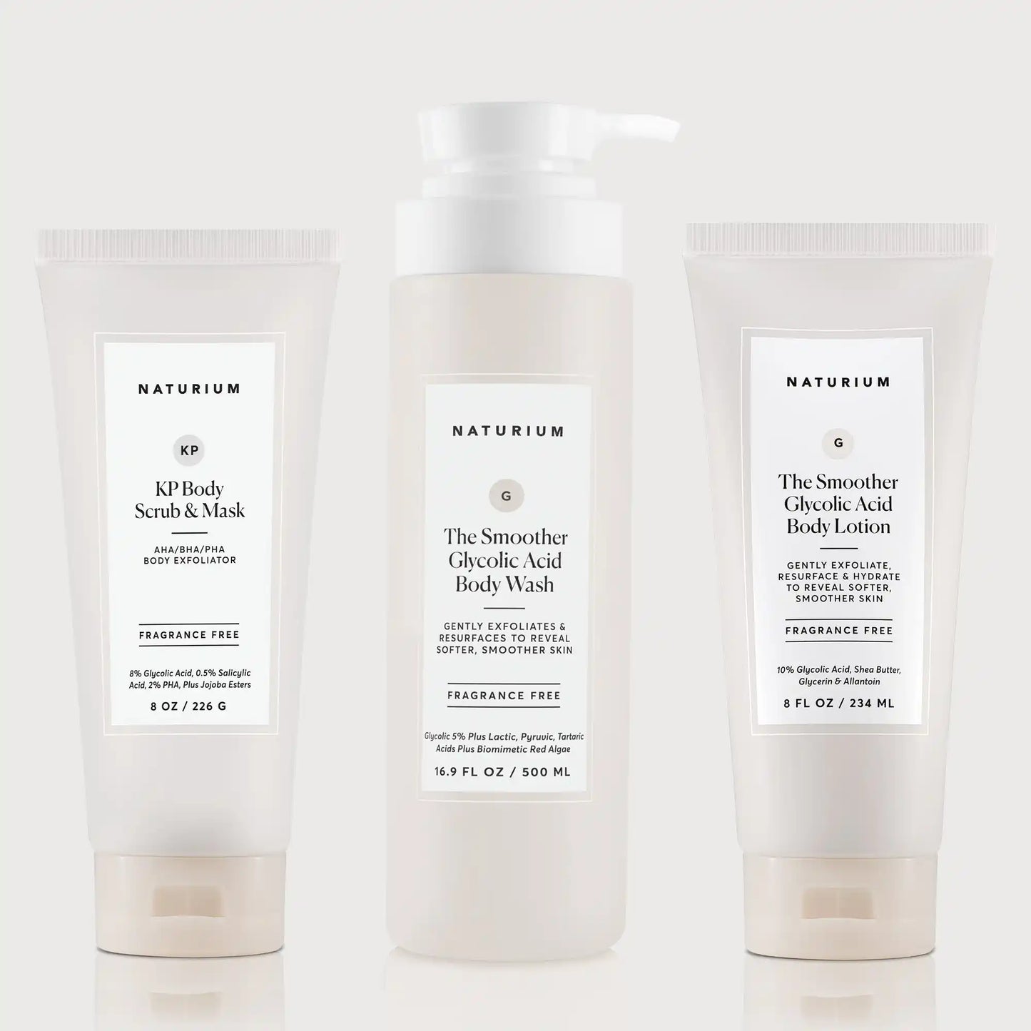 the-glycolic-acid-body-bundle-j6 NATR_KPScrub_SmootherBodyWash_SmootherLotion_Bundle_ecomm.webp