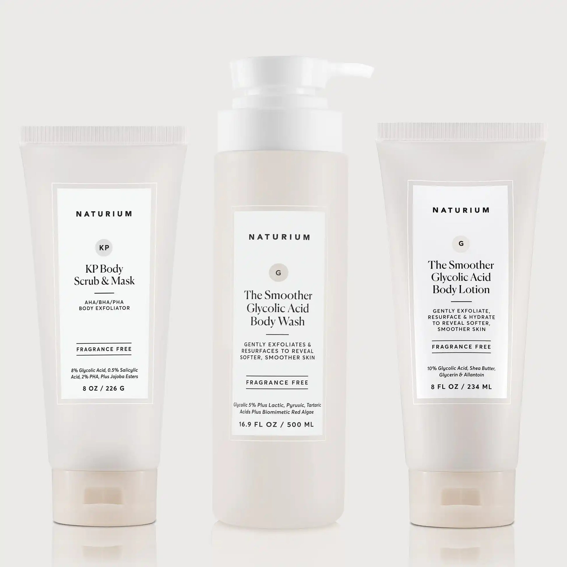 the-glycolic-acid-body-bundle-j6 NATR_KPScrub_SmootherBodyWash_SmootherLotion_Bundle_ecomm.webp